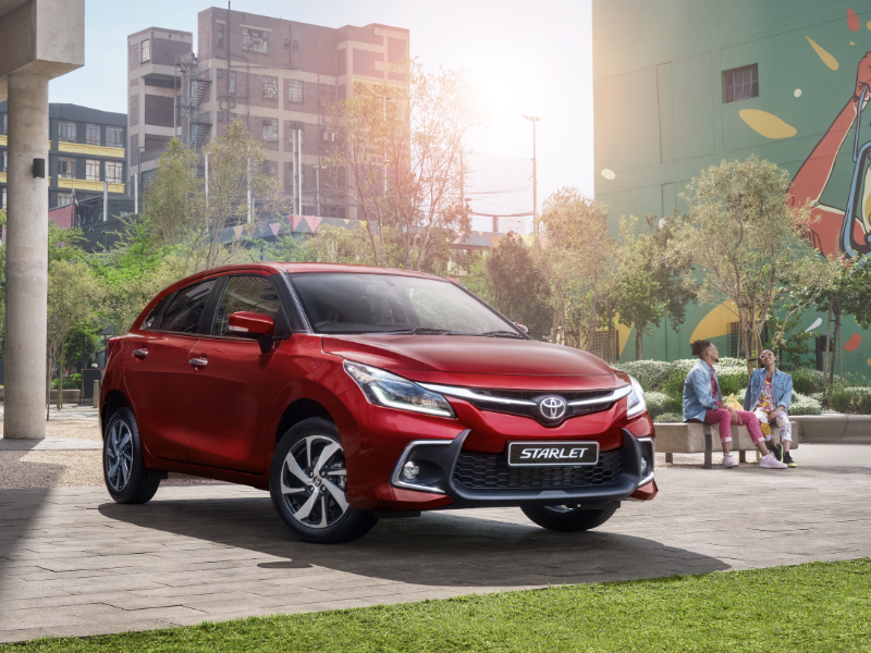 Discover the New STARLET, the first TOYOTA urban car with a bold design
